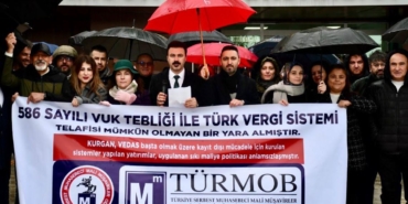 SMMMO Başkanı Arslan’dan 586 Sayılı Tebliğ’e Sert Tepki