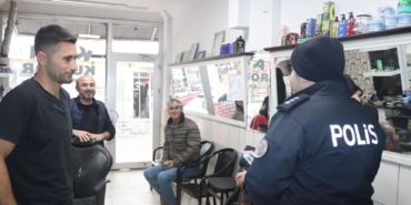 Samsun İl Emniyet Müdürlüğü Vatandaşları Tek Tek Uyardı