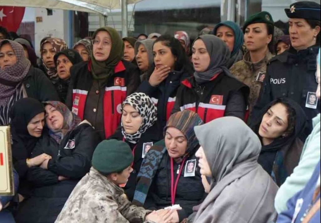 Samsun Şehidini Uğurladı
