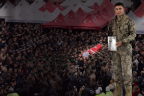 Samsun Şehidini Uğurladı