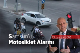 Samsun’da Motosiklet Alarmı