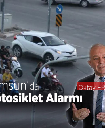 Samsun’da Motosiklet Alarmı
