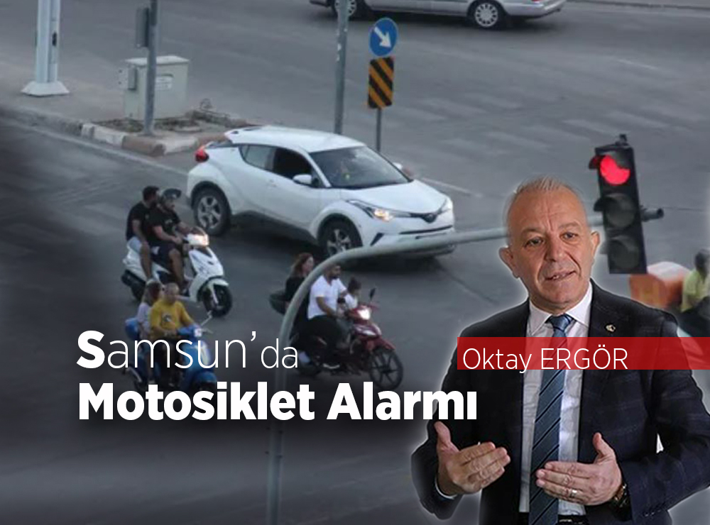 Samsun’da Motosiklet Alarmı