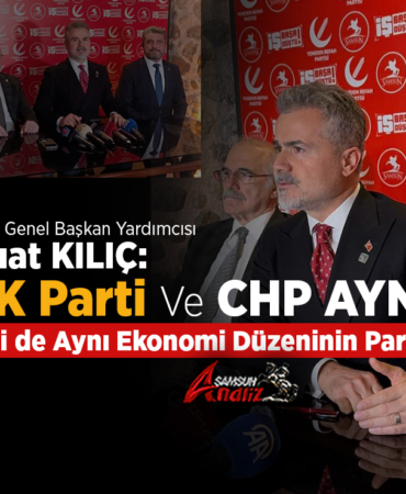 AK Parti ile CHP Aynı Ekonomi Düzeninin Parçası