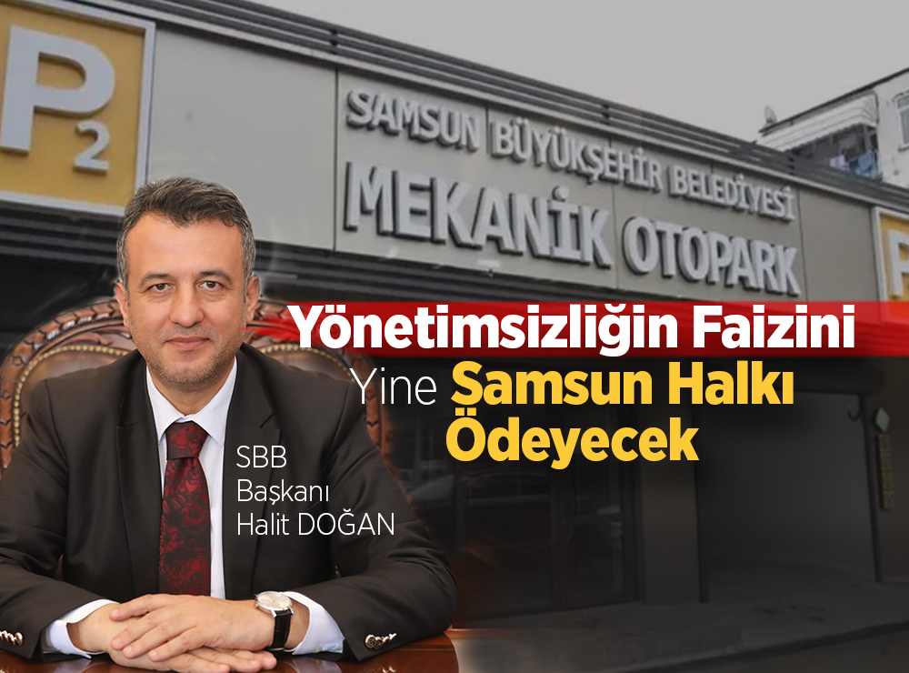 CHP’li Tekcan’dan Mekanik Otopark Tepkisi