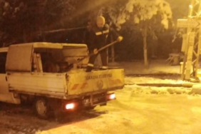 İlkadım Belediyesi Karla Mücadelede Sahada
