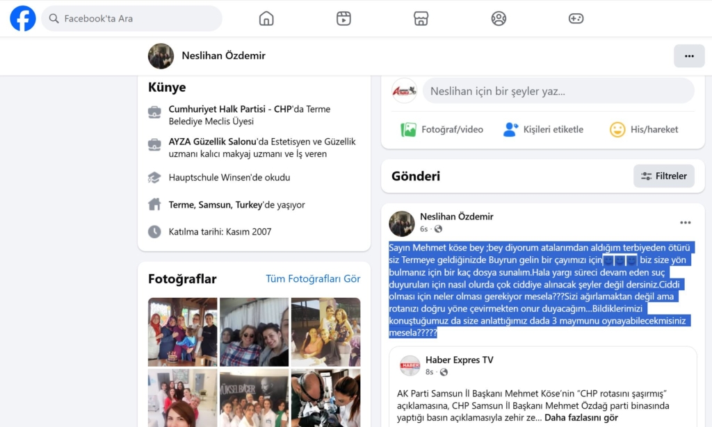 Neslihan Özdemir Paylaşımı