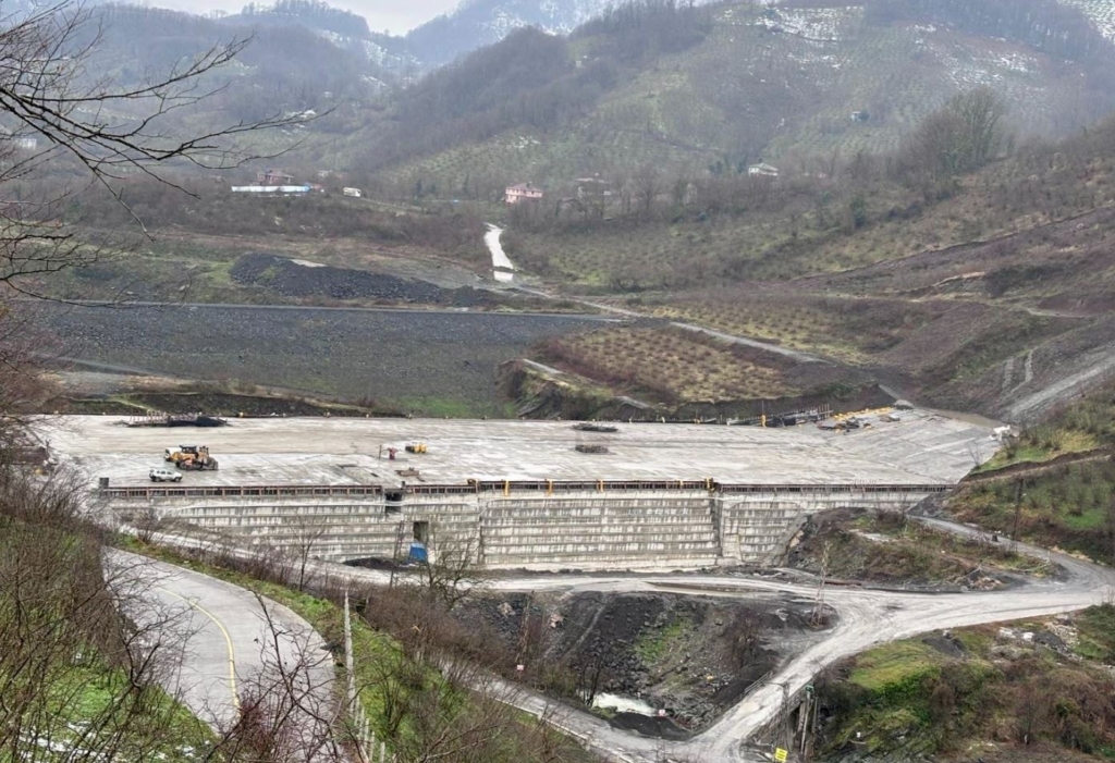 Salıpazarı Baraj İnşaatı