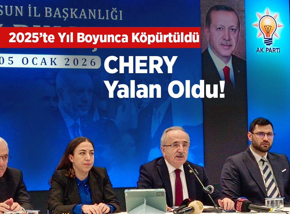 Samsun’a Bol Bol Vaat Var, Kriz Var, Yatırım Yok