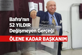 Samsun'da 56 Yıldır Değişmeyen Koltuk