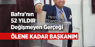 Samsun'da 56 Yıldır Değişmeyen Koltuk