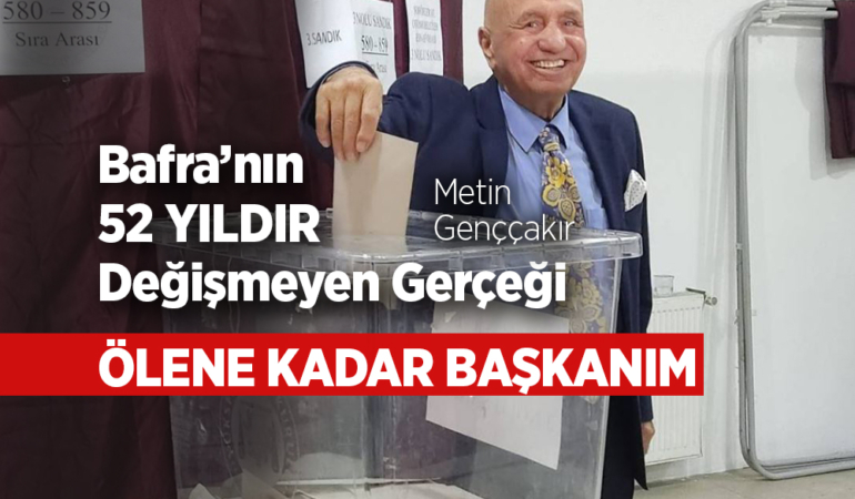 Samsun'da 56 Yıldır Değişmeyen Koltuk