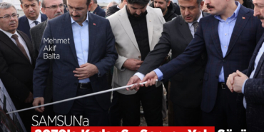 Samsun’un 50 Yıllık Su Haritası Masaya Yatırıldı