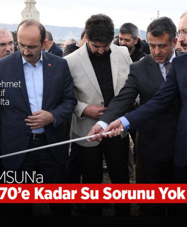 Samsun’un 50 Yıllık Su Haritası Masaya Yatırıldı