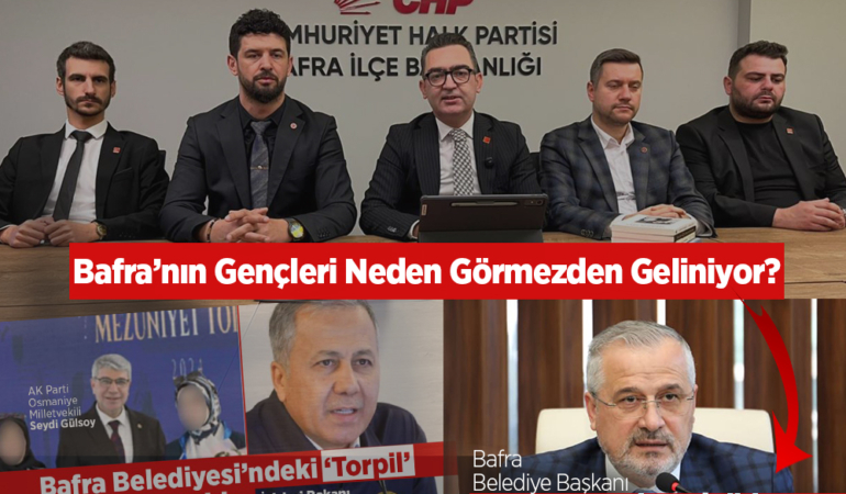Bafra’nın Gençleri Görmezden Geliniyor