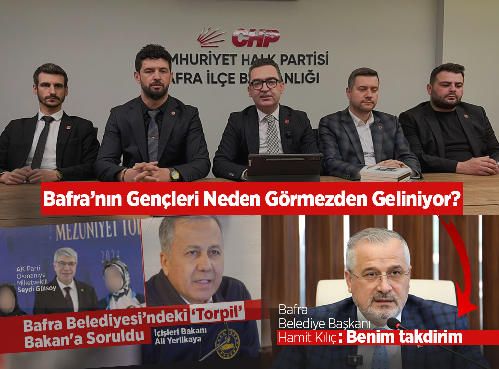 Bafra’nın Gençleri Görmezden Geliniyor