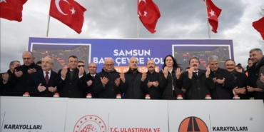 Samsun Batı Çevre Yolu’nun Temeli Atıldı