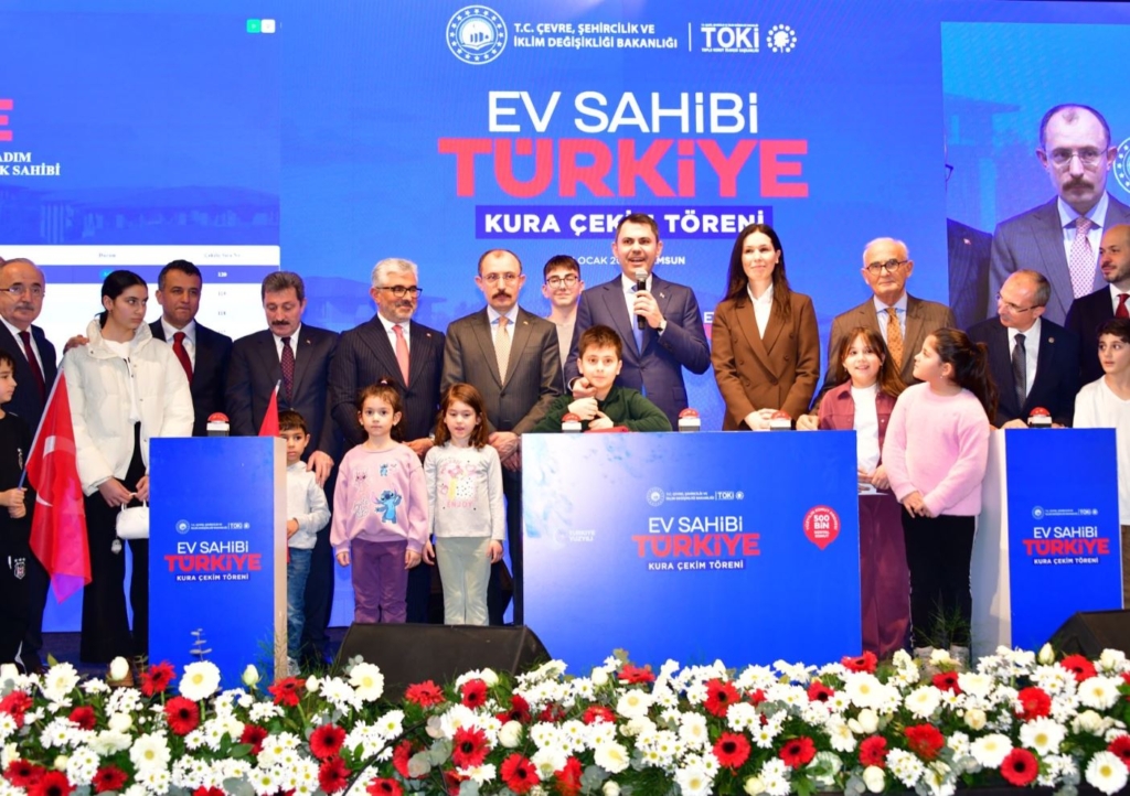 Samsun’da 6 Bin 397 Sosyal Konutun Hak Sahipleri Kura ile Belirlendi