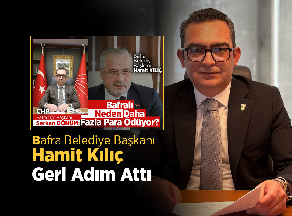Bafra’da Muhalefet Direndi, Başkan Kılıç Geri Adım Attı