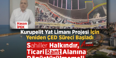 Kurupelit Yat Limanı Projesi Yeniden Masada