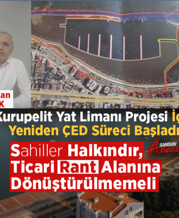 Kurupelit Yat Limanı Projesi Yeniden Masada