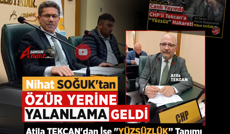Mecliste “Yüzsüz” Krizi Nihat Soğuk’tan Yalanlama