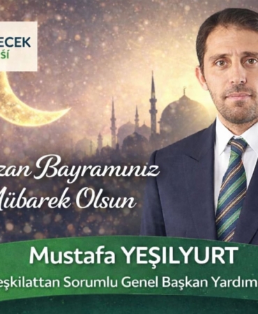 Mustafa Yeşilyurt’tan Ramazan Bayramı Mesajı