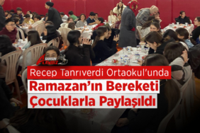 Ramazan’ın Bereketi Çocuklarla Paylaşıldı