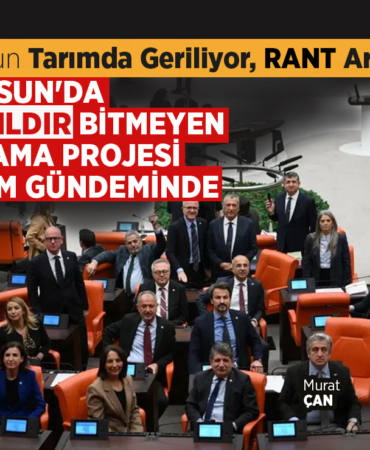 Samsun Tarımda Geriliyor, Rant Artıyor