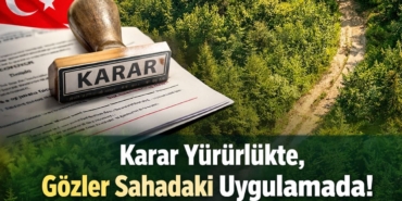 Samsun’da Kritik Orman Düzenlemesi Yürürlükte
