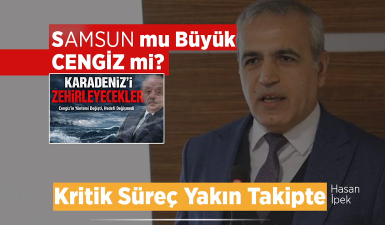Samsun’dan Cengiz’e Net Mesaj