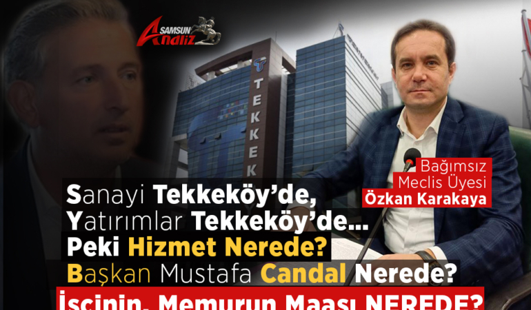 Tekkeköy’de İşçiler Hâlâ Maaş Alamıyor
