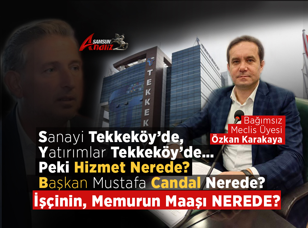 Tekkeköy'de İşçiler Hâlâ Maaş Alamıyor