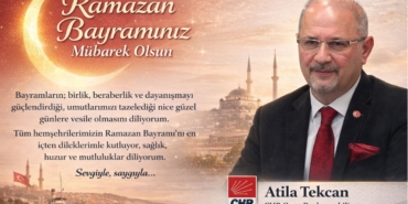 Atila Tekcan’dan Bayram Mesajı