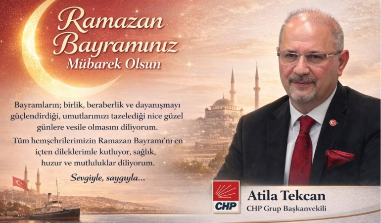 Atila Tekcan’dan Bayram Mesajı
