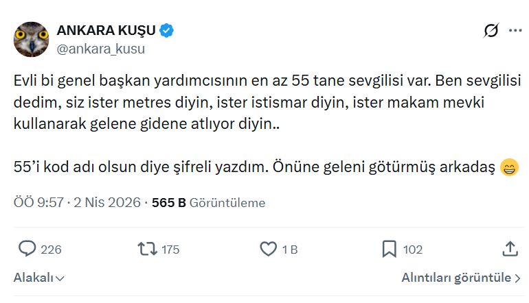 ANKARA KUŞU