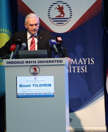 Binali Yıldırım Samsun'da Konuştu