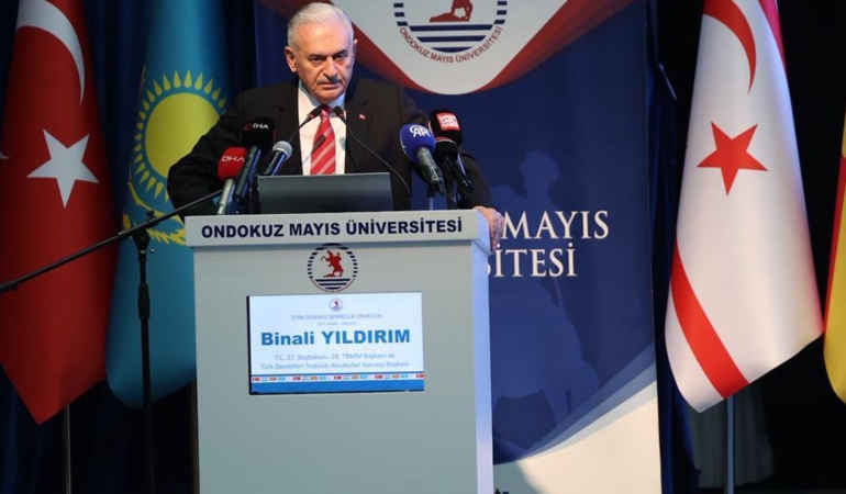 Binali Yıldırım Samsun’da Konuştu