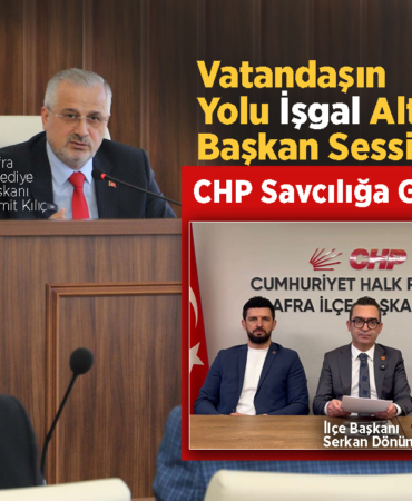 CHP'den Bafra’daki “Yol İşgali”ne Suç Duyurusu