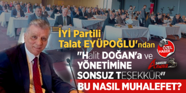 İYİ Parti Grup Başkanvekili Talat Eyüpoğlu,
