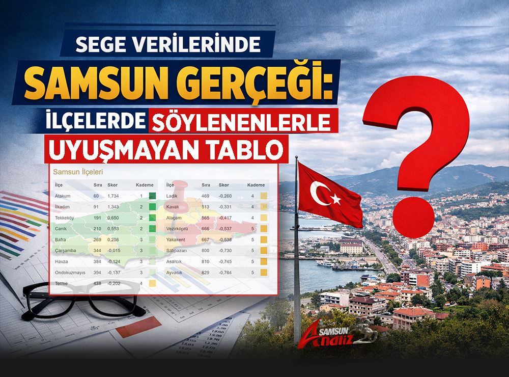 SEGE Verilerinde Samsun Gerçeği