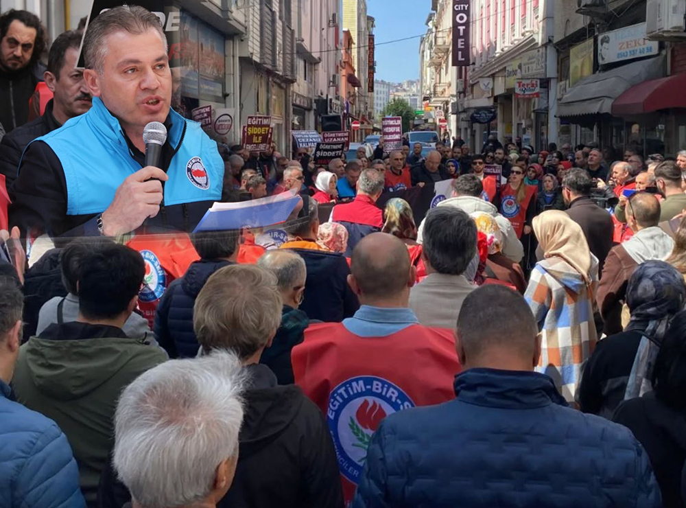 Samsun’da Eğitimciler Ayakta