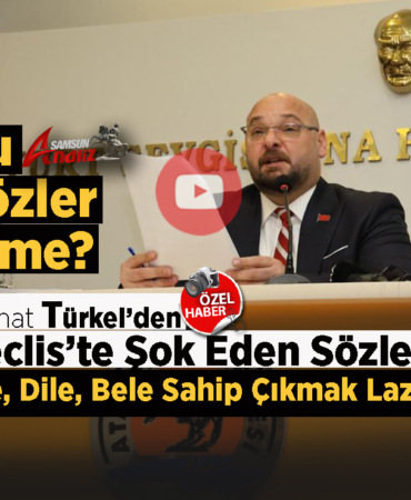 Serhat Türkel’den Meclis’te Şok Çıkış