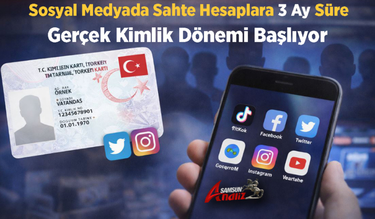 Sosyal Medyada Gerçek Kimlik Zorunluluğu