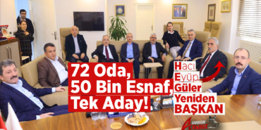 Hacı Eyüp Güler Yeniden SESOB Başkanı