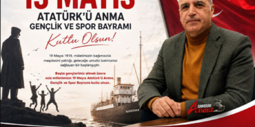 Hasan İpek'ten 19 Mayıs Mesajı