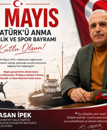 Hasan İpek'ten 19 Mayıs Mesajı