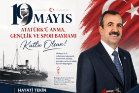 Hayati Tekin’den 19 Mayıs Mesajı