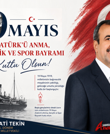 Hayati Tekin’den 19 Mayıs Mesajı