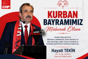Hayati Tekin'den Kurban Bayramı Mesajı